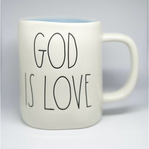 God Is Love Rae Dunn mug